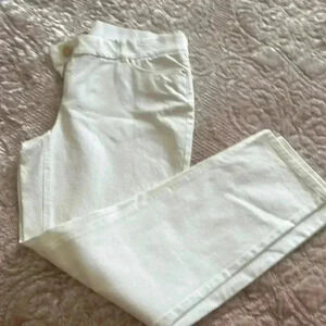 White Capri jeans Alfani